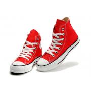 Chaussure Converse Chuck Taylor All Star Classic Hi Femme Rouge